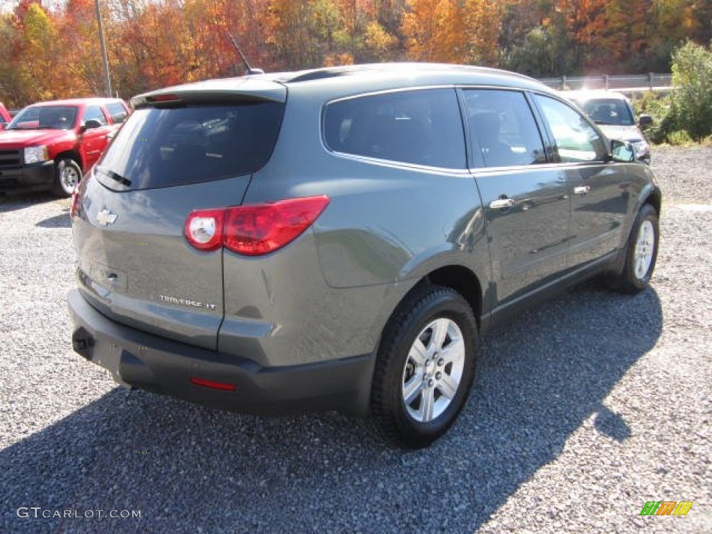 2011 Traverse LT AWD - Cyber Gray Metallic / Dark Gray/Light Gray photo #6