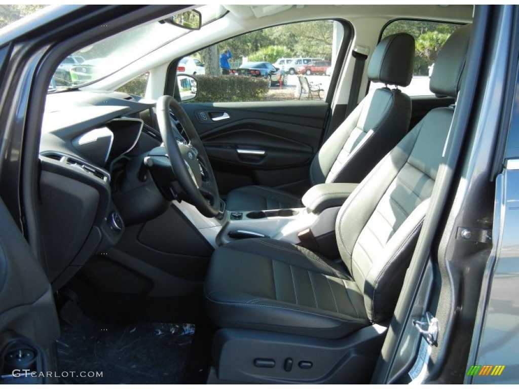 Charcoal Black Interior 2013 Ford C-Max Hybrid SEL Photo #72452333