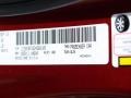 PRP: Deep Cherry Red Crystal Pearl 2013 Chrysler 200 Limited Convertible Color Code