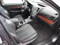 Off Black 2010 Subaru Legacy 2.5i Limited Sedan Interior Color