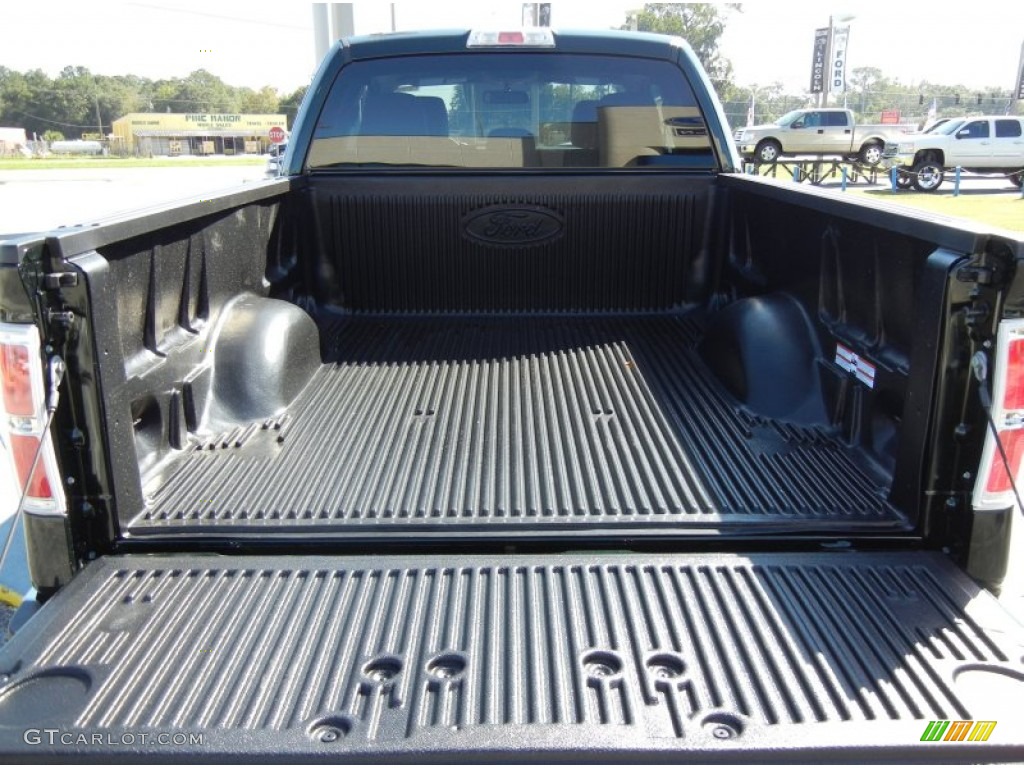 2013 F150 XLT SuperCab - Green Gem Metallic / Steel Gray photo #4