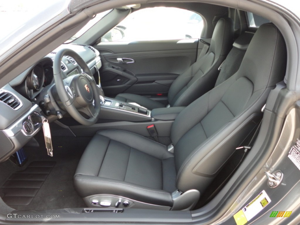 Black Interior 2013 Porsche Boxster S Photo #72455664