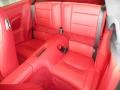 2013 Porsche 911 Carrera Red Natural Leather Interior Rear Seat Photo