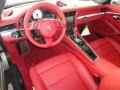  2013 911 Carrera Red Natural Leather Interior 