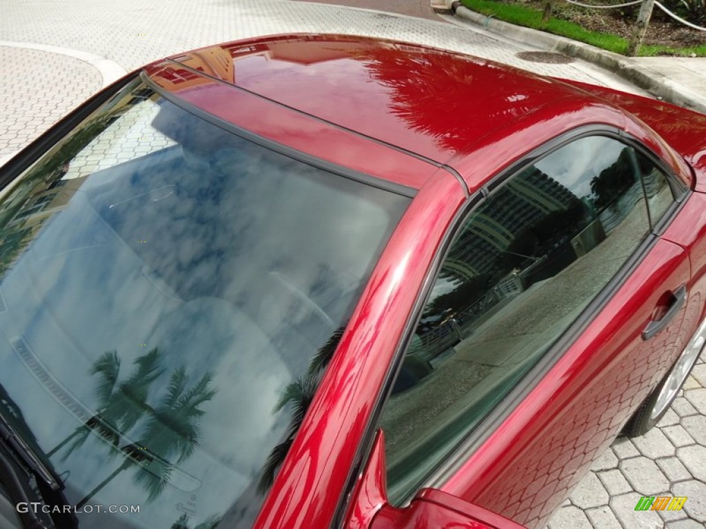 2000 SLK 230 Kompressor Roadster - Firemist Red Metallic / Charcoal photo #35