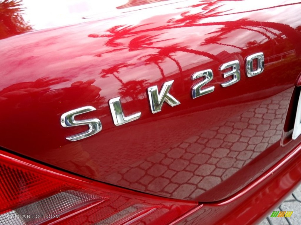2000 SLK 230 Kompressor Roadster - Firemist Red Metallic / Charcoal photo #45