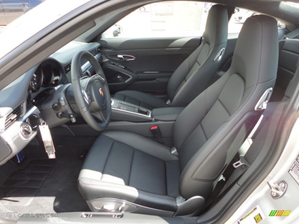 Black Interior 2013 Porsche 911 Carrera Coupe Photo #72456549