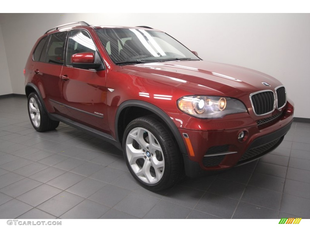 Vermilion Red Metallic BMW X5