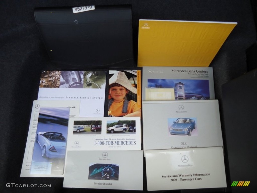 2000 Mercedes-Benz SLK 230 Kompressor Roadster Books/Manuals Photo #72457011