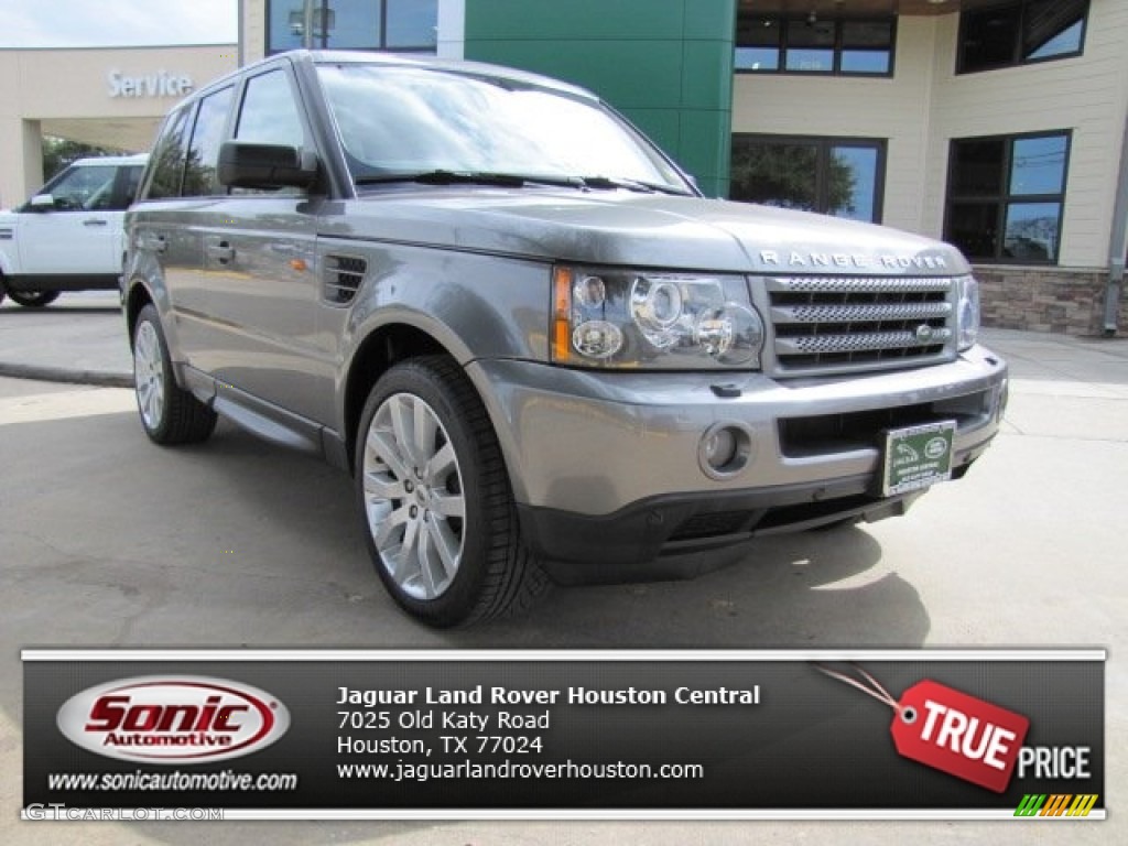 2007 Range Rover Sport HSE - Stornoway Grey Metallic / Ivory photo #1