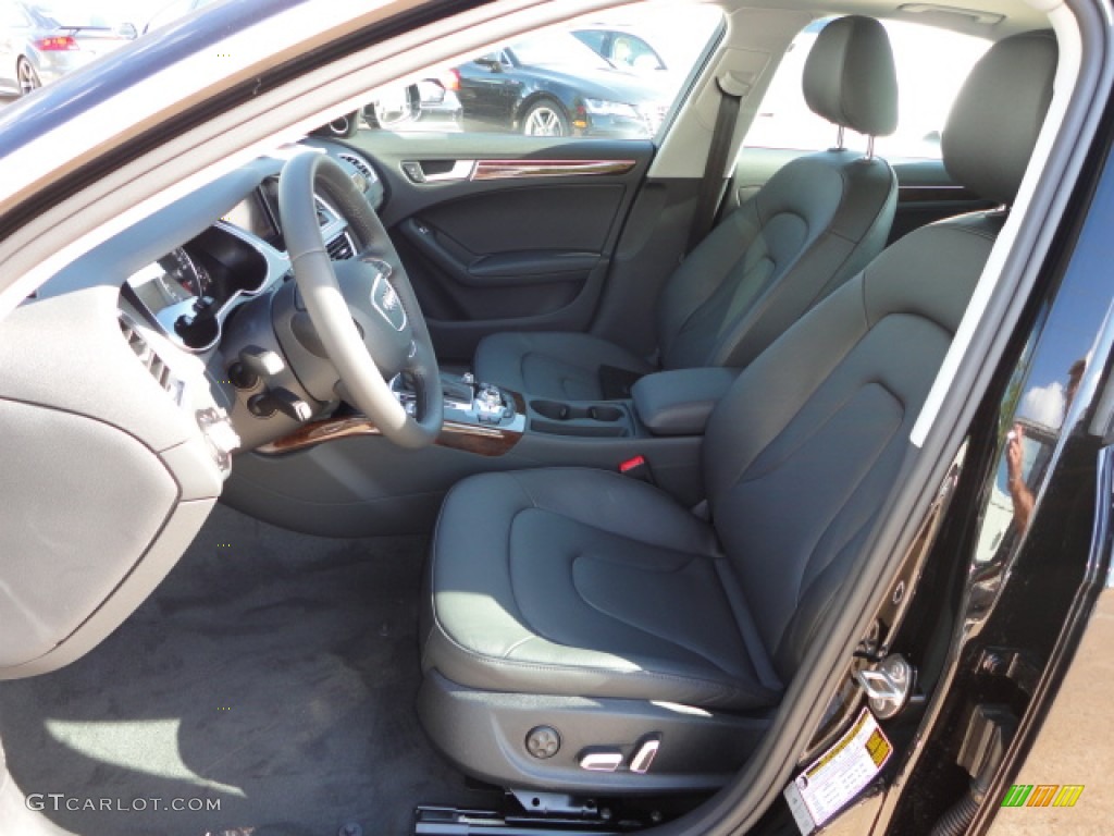 2013 A4 2.0T Sedan - Brilliant Black / Black photo #6