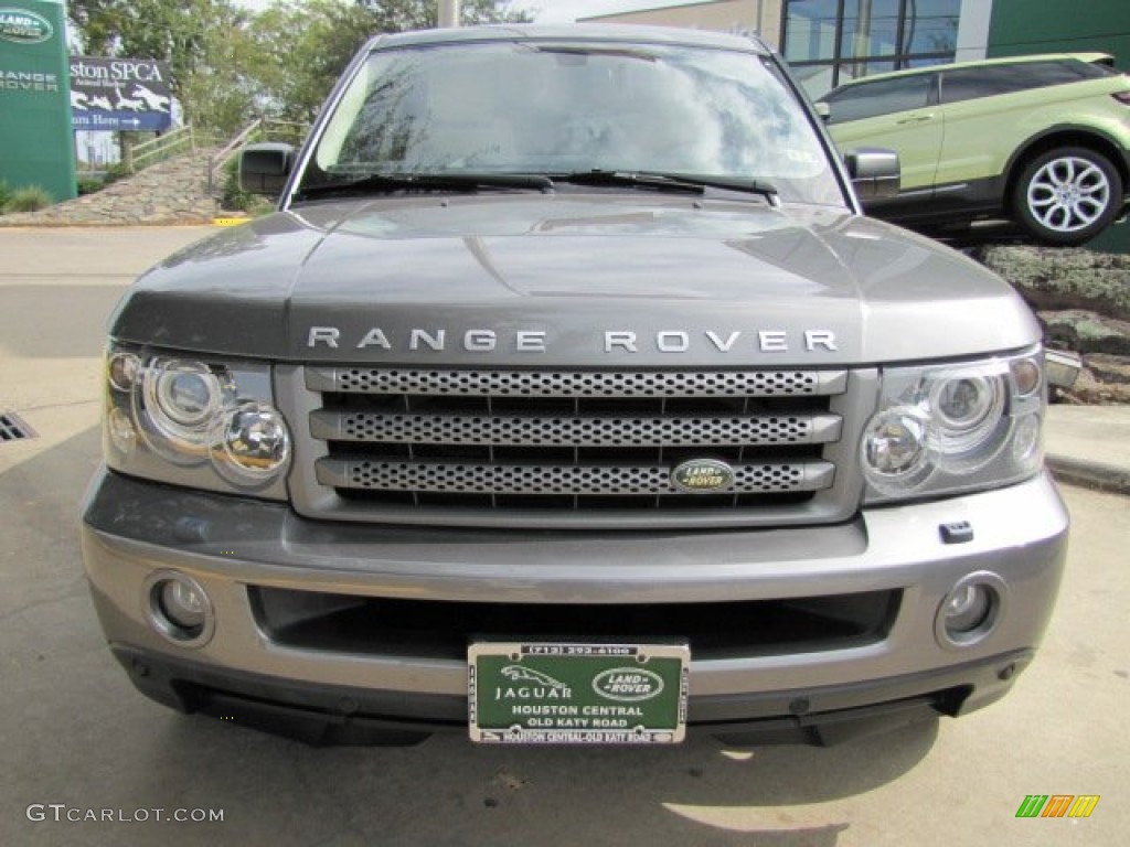 2007 Range Rover Sport HSE - Stornoway Grey Metallic / Ivory photo #6