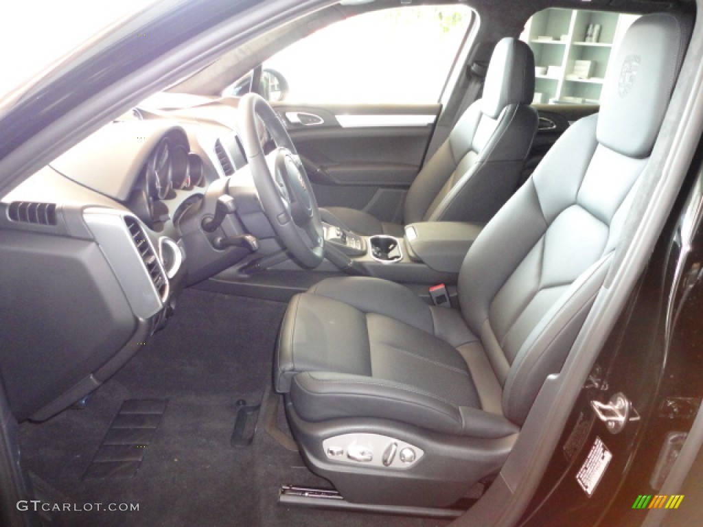 Black Interior 2013 Porsche Cayenne GTS Photo #72458157