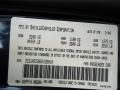 PB8: Midnight Blue Pearlcoat 2005 Chrysler 300 Touring Color Code