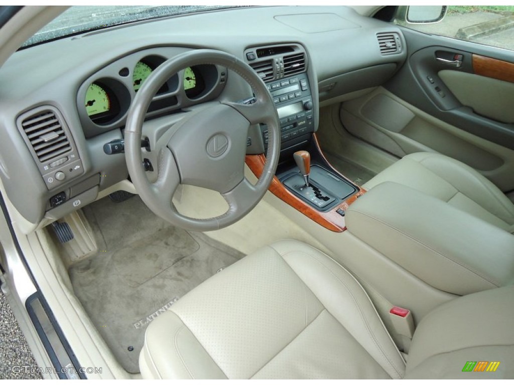 Ivory Interior 2000 Lexus GS 300 Photo #72458427