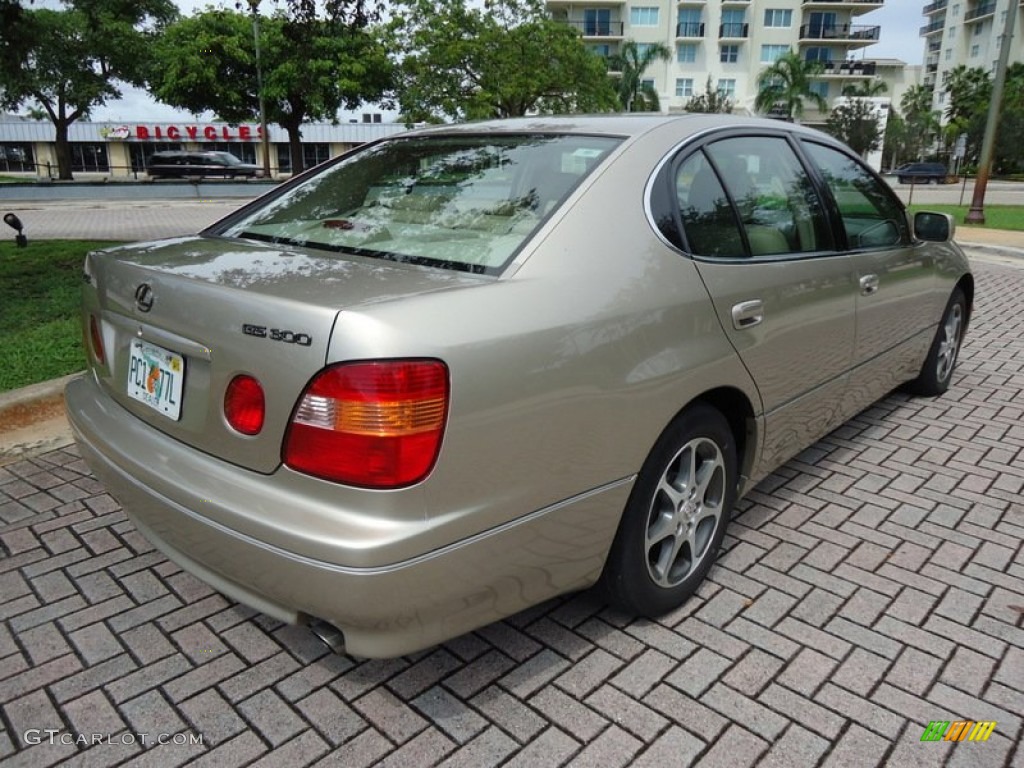 2000 GS 300 - Burnished Gold Metallic / Ivory photo #4