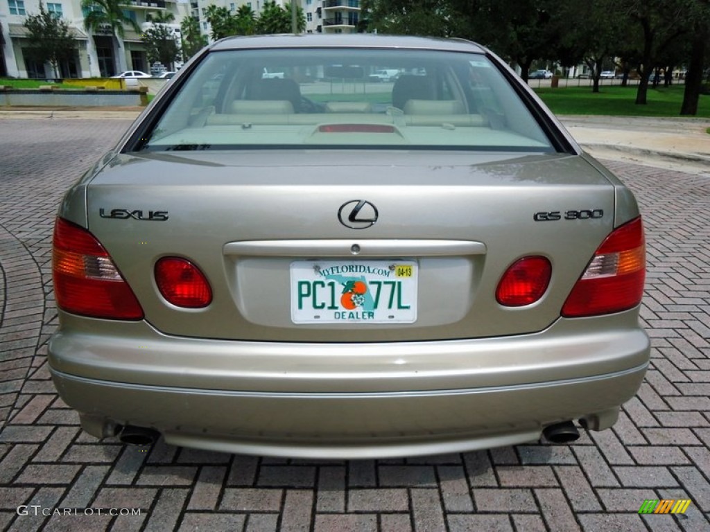 2000 GS 300 - Burnished Gold Metallic / Ivory photo #5