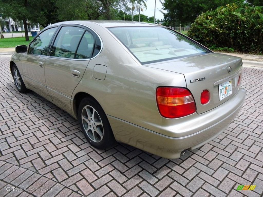 2000 GS 300 - Burnished Gold Metallic / Ivory photo #7