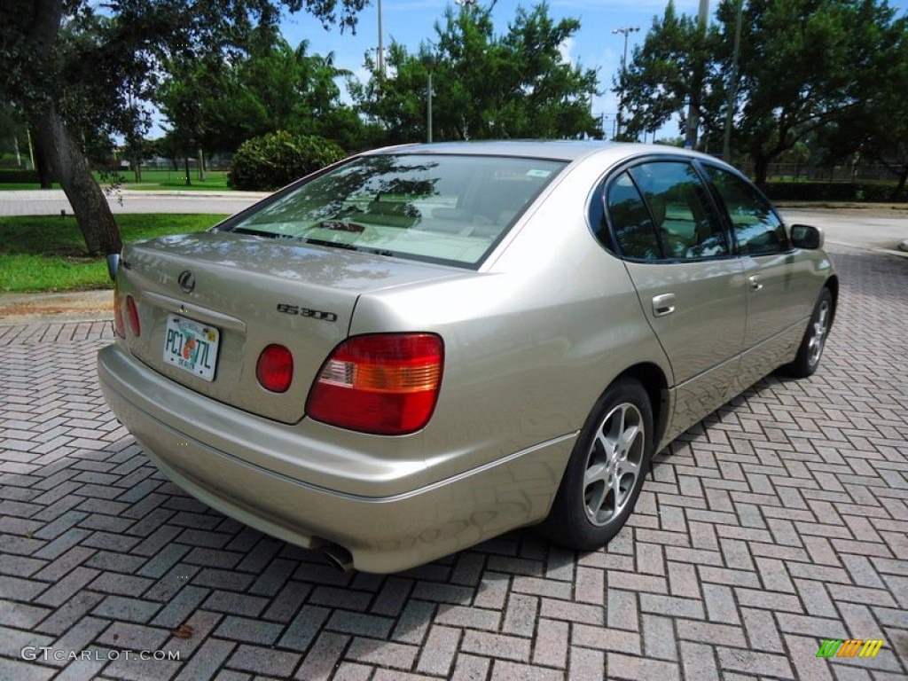 2000 GS 300 - Burnished Gold Metallic / Ivory photo #8