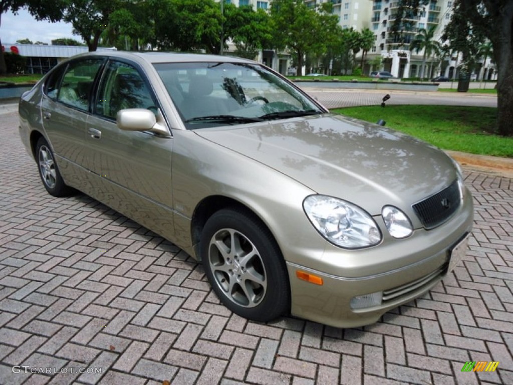 2000 GS 300 - Burnished Gold Metallic / Ivory photo #13