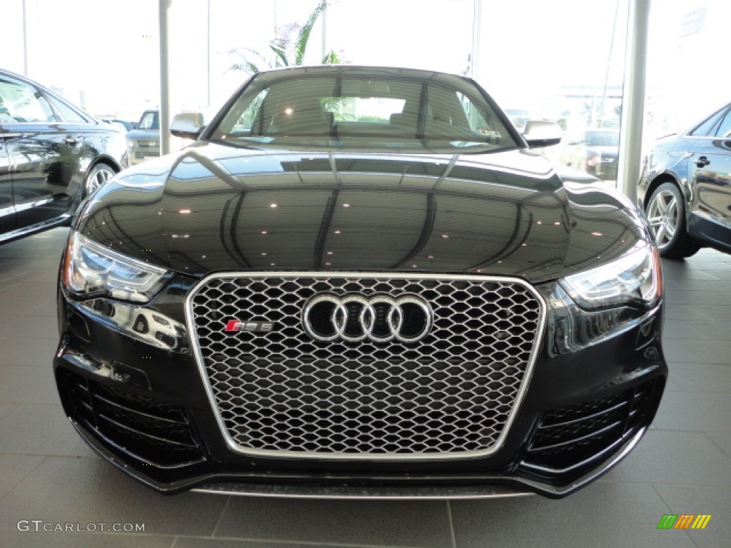 Phantom Black Pearl 2013 Audi RS 5 4.2 FSI quattro Coupe Exterior Photo #72458736