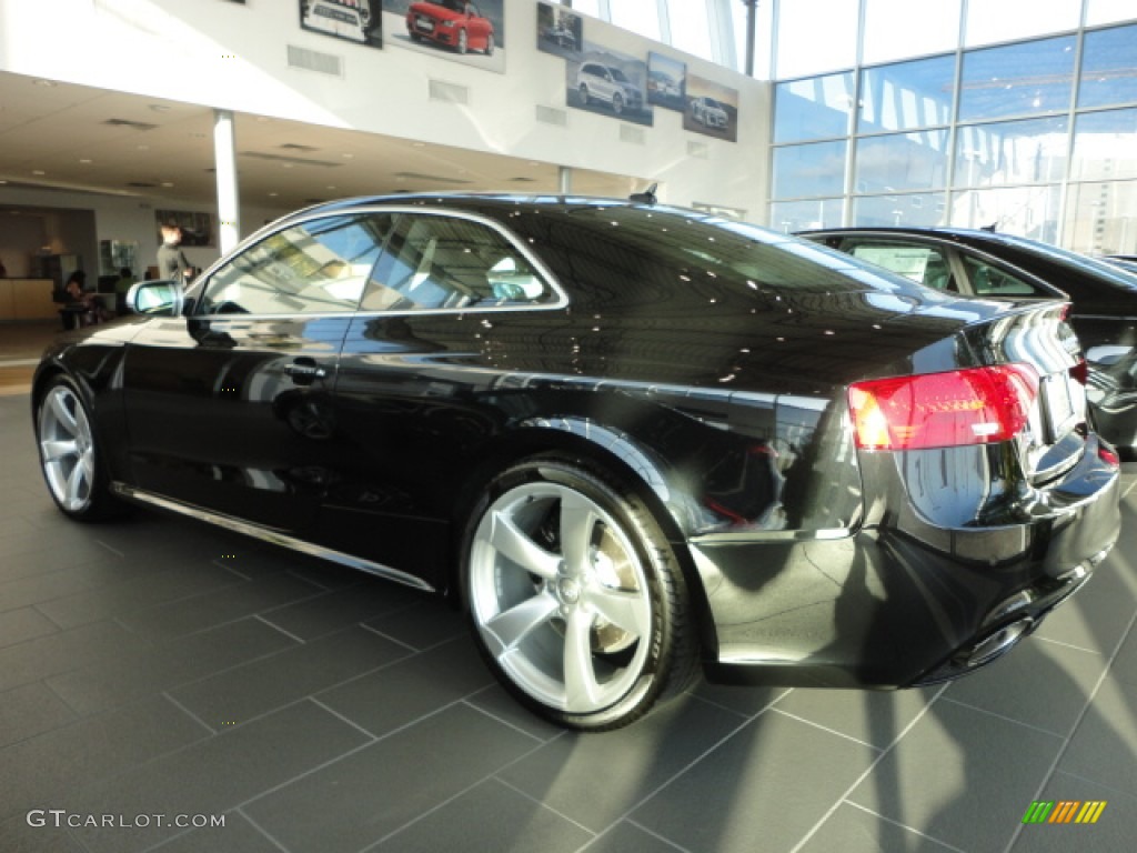 Phantom Black Pearl 2013 Audi RS 5 4.2 FSI quattro Coupe Exterior Photo #72458754