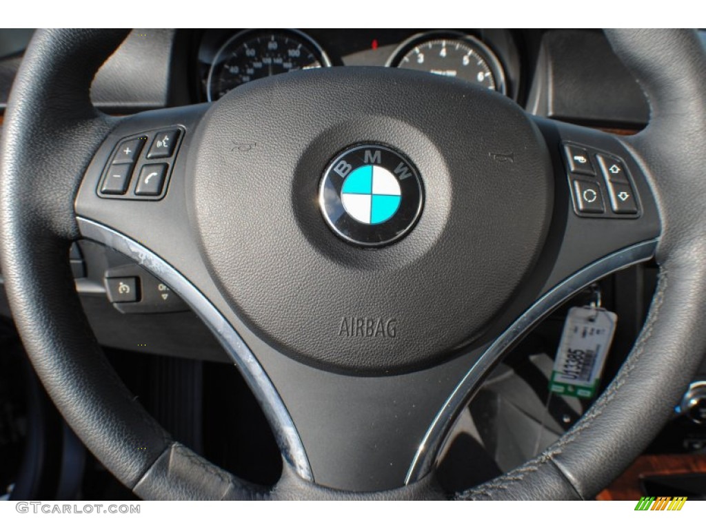 2009 3 Series 328xi Coupe - Space Grey Metallic / Black photo #13