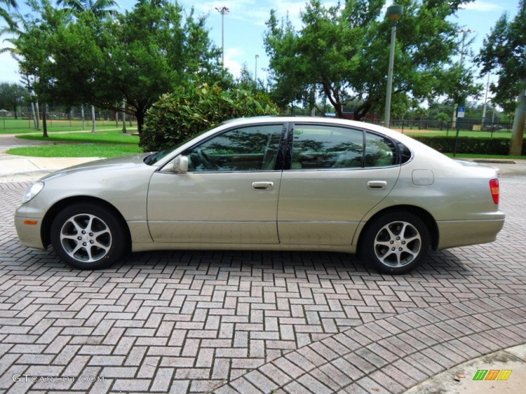 2000 GS 300 - Burnished Gold Metallic / Ivory photo #28