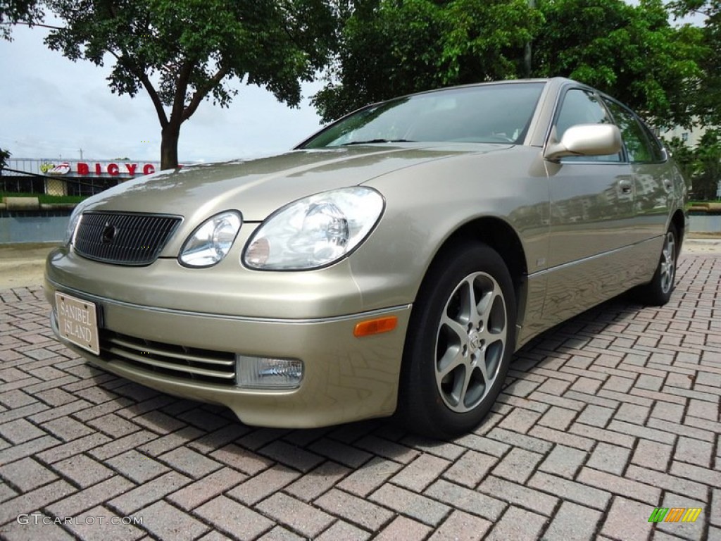 2000 GS 300 - Burnished Gold Metallic / Ivory photo #33