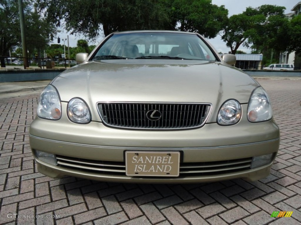 2000 GS 300 - Burnished Gold Metallic / Ivory photo #39