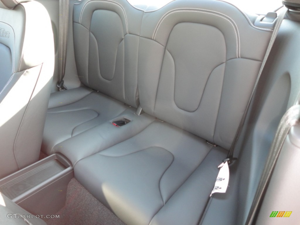 Black Interior 2013 Audi TT RS quattro Coupe Photo #72459314