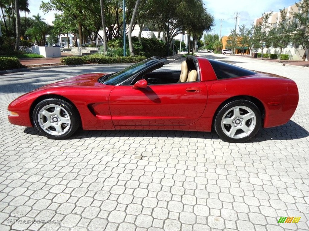 Magnetic Red Metallic 1999 Chevrolet Corvette Coupe Exterior Photo #72459768
