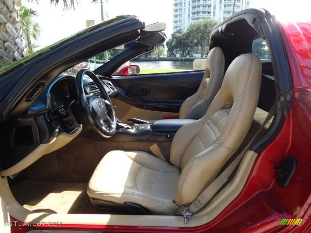 Light Oak Interior 1999 Chevrolet Corvette Coupe Photo #72459783