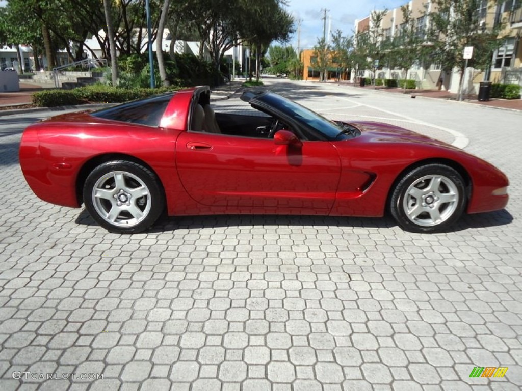 Magnetic Red Metallic 1999 Chevrolet Corvette Coupe Exterior Photo #72459856