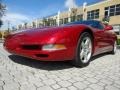 1999 Magnetic Red Metallic Chevrolet Corvette Coupe  photo #32