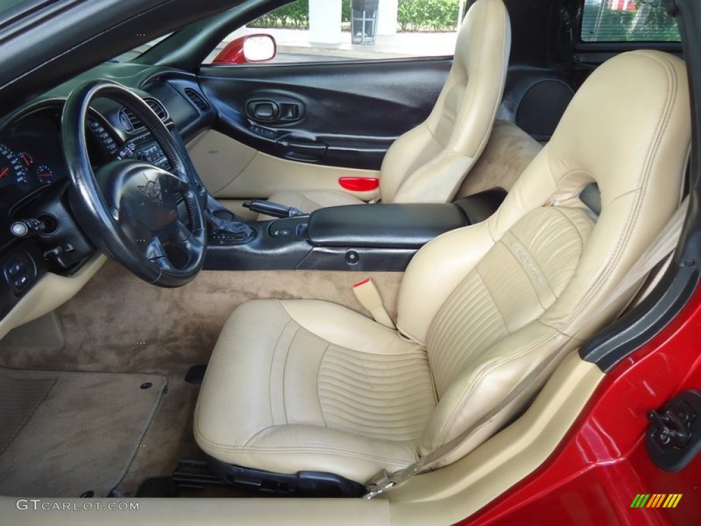 Light Oak Interior 1999 Chevrolet Corvette Coupe Photo #72460596