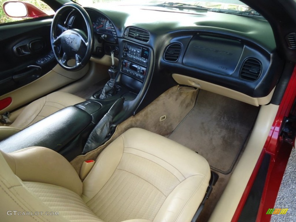 1999 Chevrolet Corvette Coupe Light Oak Dashboard Photo #72460694