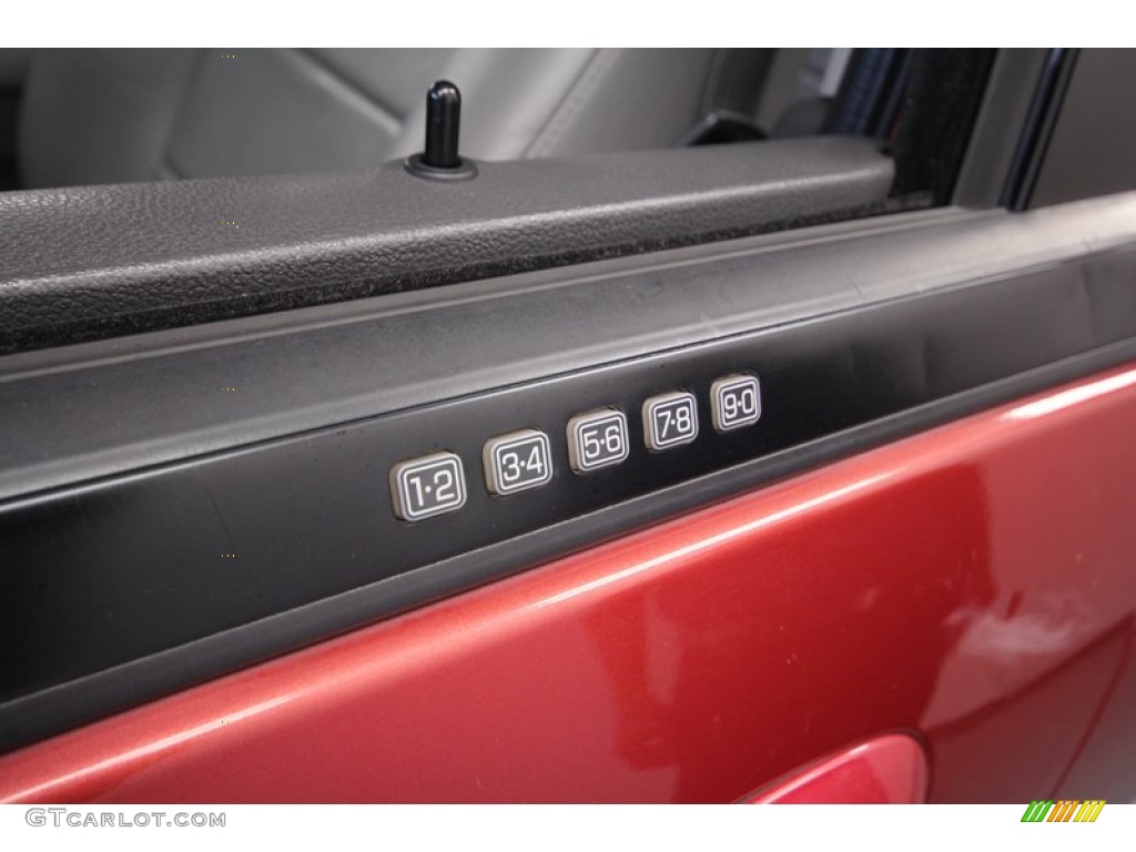 2003 Expedition XLT - Laser Red Tinted Metallic / Flint Grey photo #45