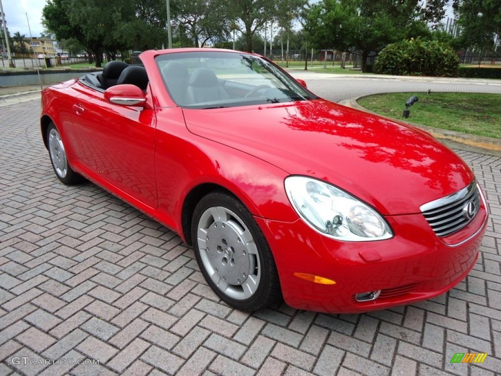 Absolutely Red Lexus SC