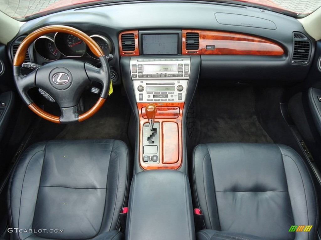 Black Interior 2003 Lexus SC 430 Photo #72461007