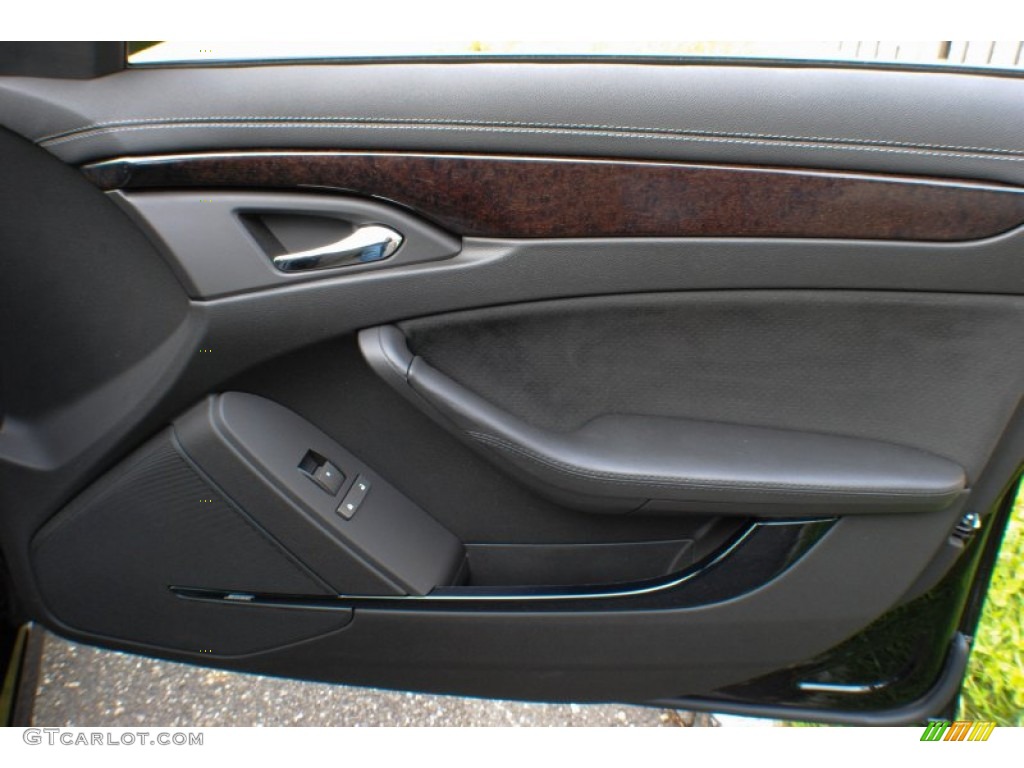 2011 CTS -V Sedan Black Diamond Edition - Black Diamond Tricoat / Ebony photo #9
