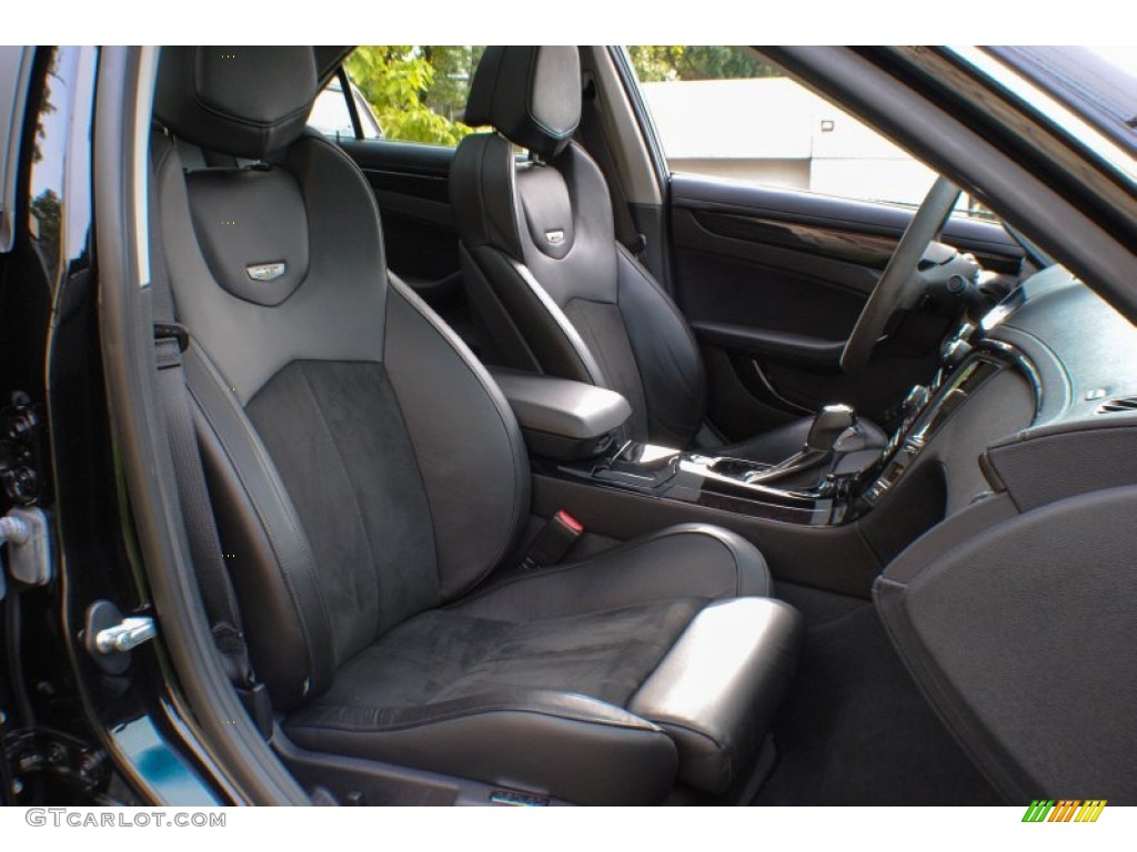 2011 Cadillac CTS -V Sedan Black Diamond Edition Front Seat Photo #72461138