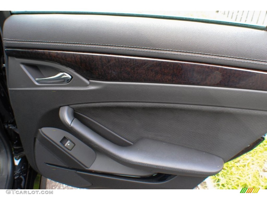 2011 CTS -V Sedan Black Diamond Edition - Black Diamond Tricoat / Ebony photo #12