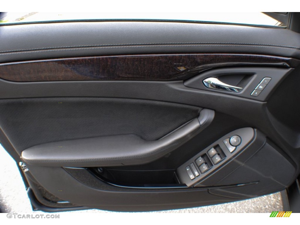 2011 CTS -V Sedan Black Diamond Edition - Black Diamond Tricoat / Ebony photo #20