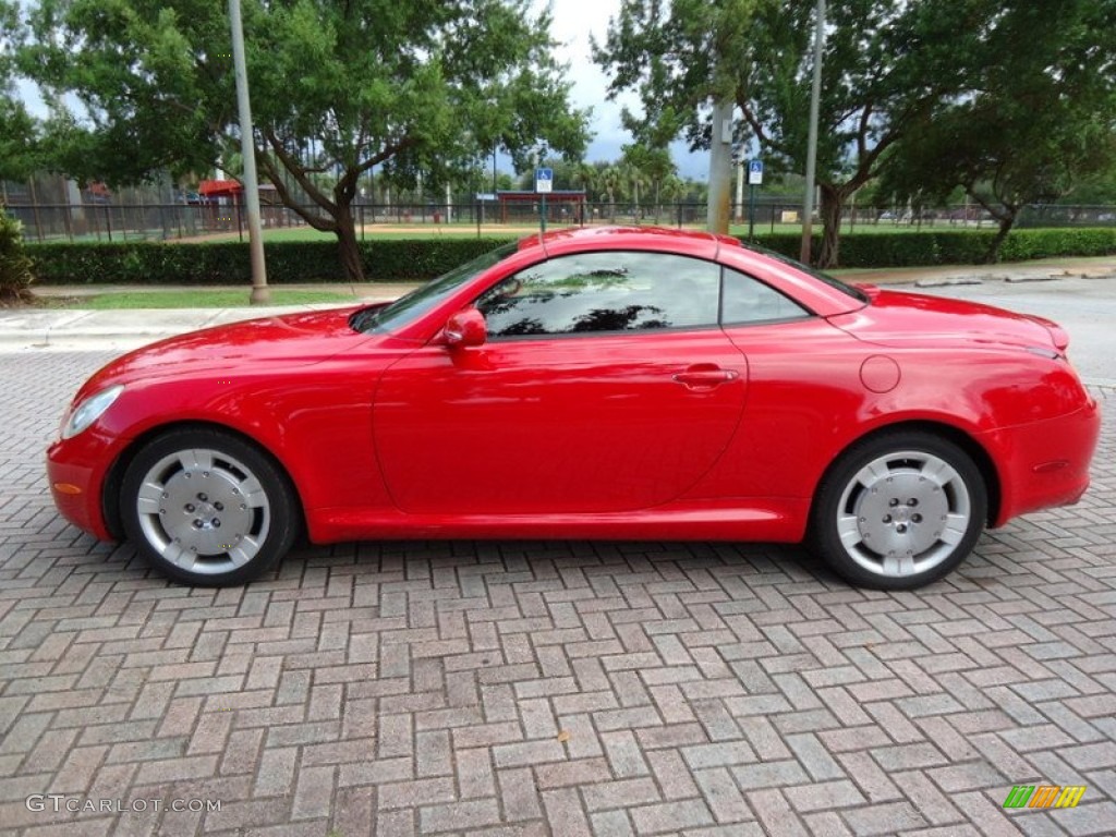 Absolutely Red 2003 Lexus SC 430 Exterior Photo #72461296