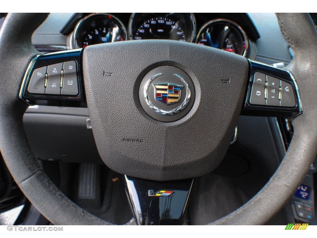 2011 Cadillac CTS -V Sedan Black Diamond Edition Controls Photo #72461343