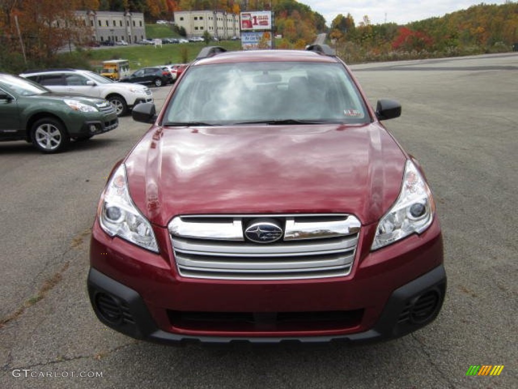 2013 Outback 2.5i - Venetian Red Pearl / Ivory photo #2