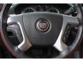 Ebony 2010 Cadillac Escalade Luxury AWD Steering Wheel