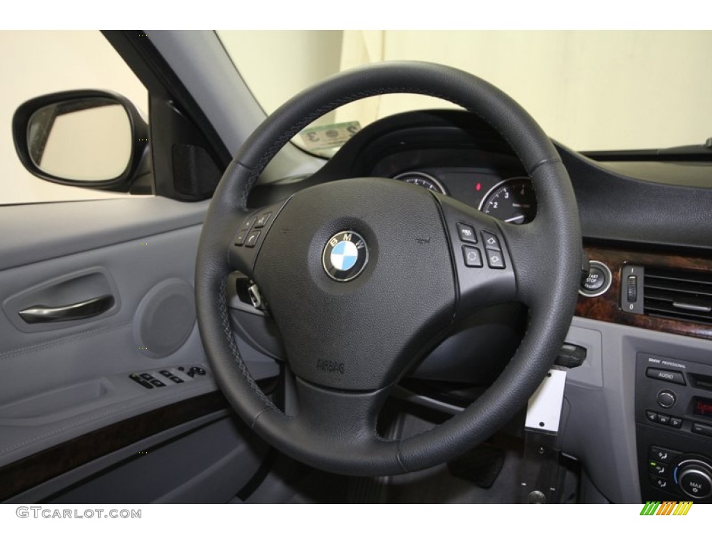 2009 3 Series 335i Sedan - Titanium Silver Metallic / Grey photo #27