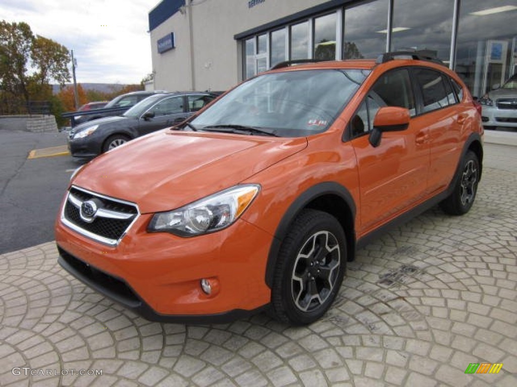 Tangerine Orange Pearl 2013 Subaru XV Crosstrek 2.0 Limited Exterior Photo #72461940